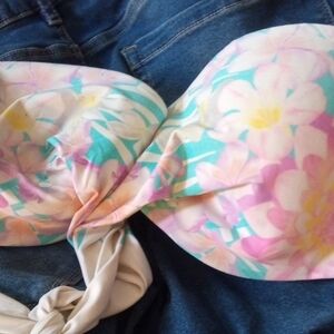 Coco Reef Pastel Floral Bikini Top